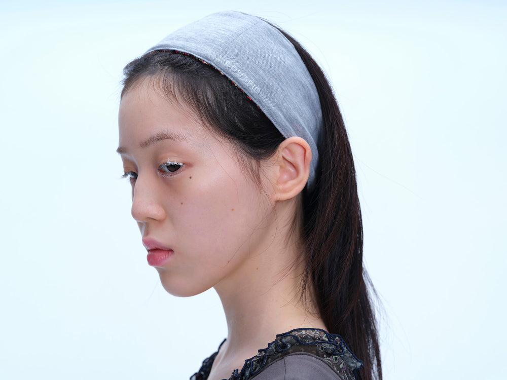 Coyseio - Reversible Hair Band (Melange Grey) product image 7 | TRAB K-Fashion Australia
