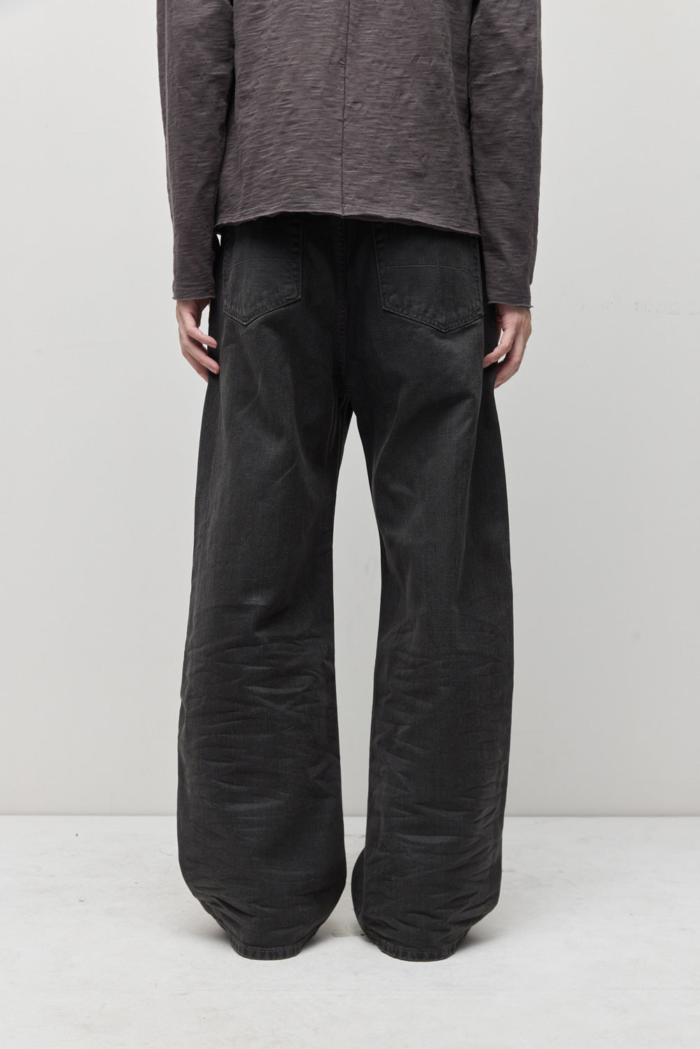 Hatchingroom - VTG Waxed Jeans (Charcoal) product image 14 | TRAB K-Fashion Australia