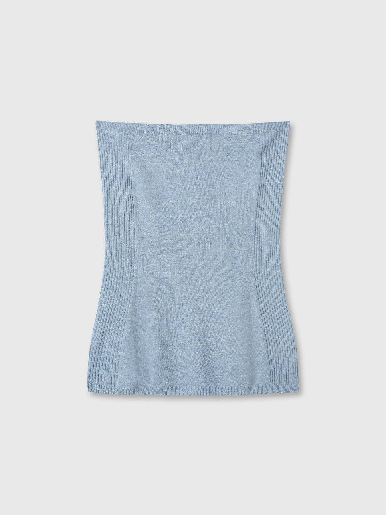 Tonywack - Merino Wool Knitted Bustier (Sky Blue) product image 8 | TRAB K-Fashion Australia