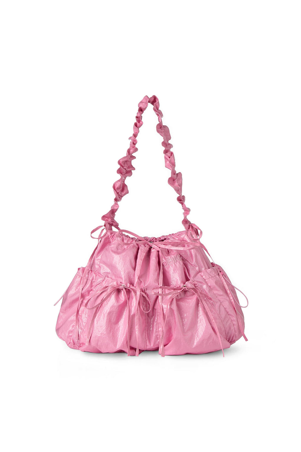 Deinet - Deinet Coating Shirring Bag (Pink) product image 1 | TRAB K-Fashion Australia