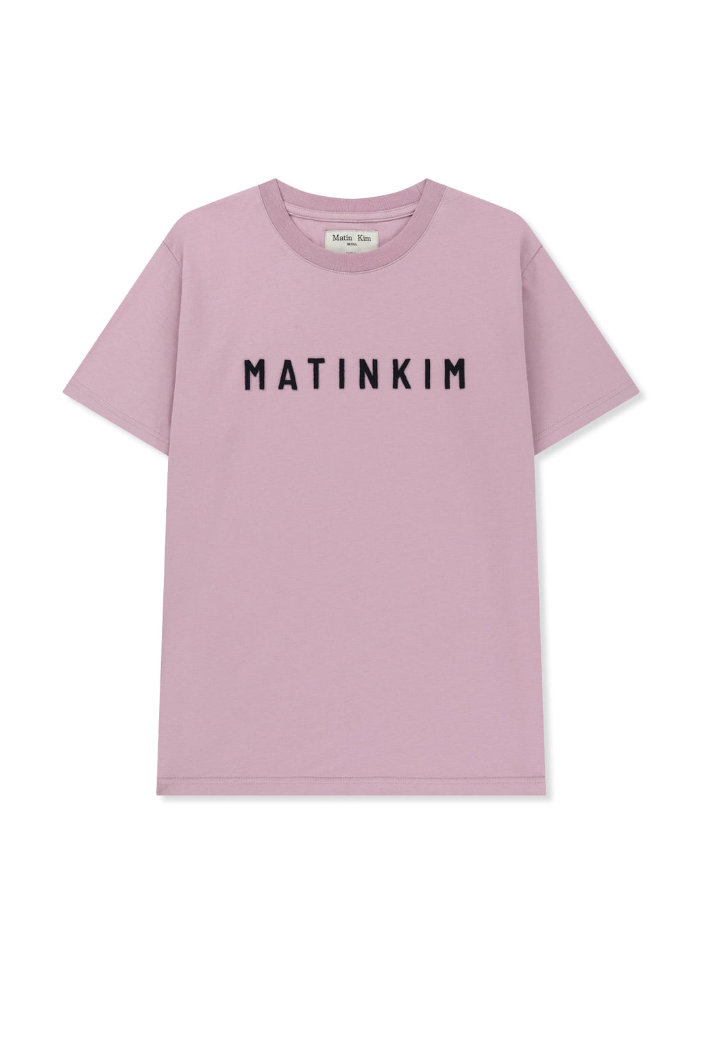 Matin Kim - Applique Felt Logo Top (Pink) product image 1 | TRAB K-Fashion Australia
