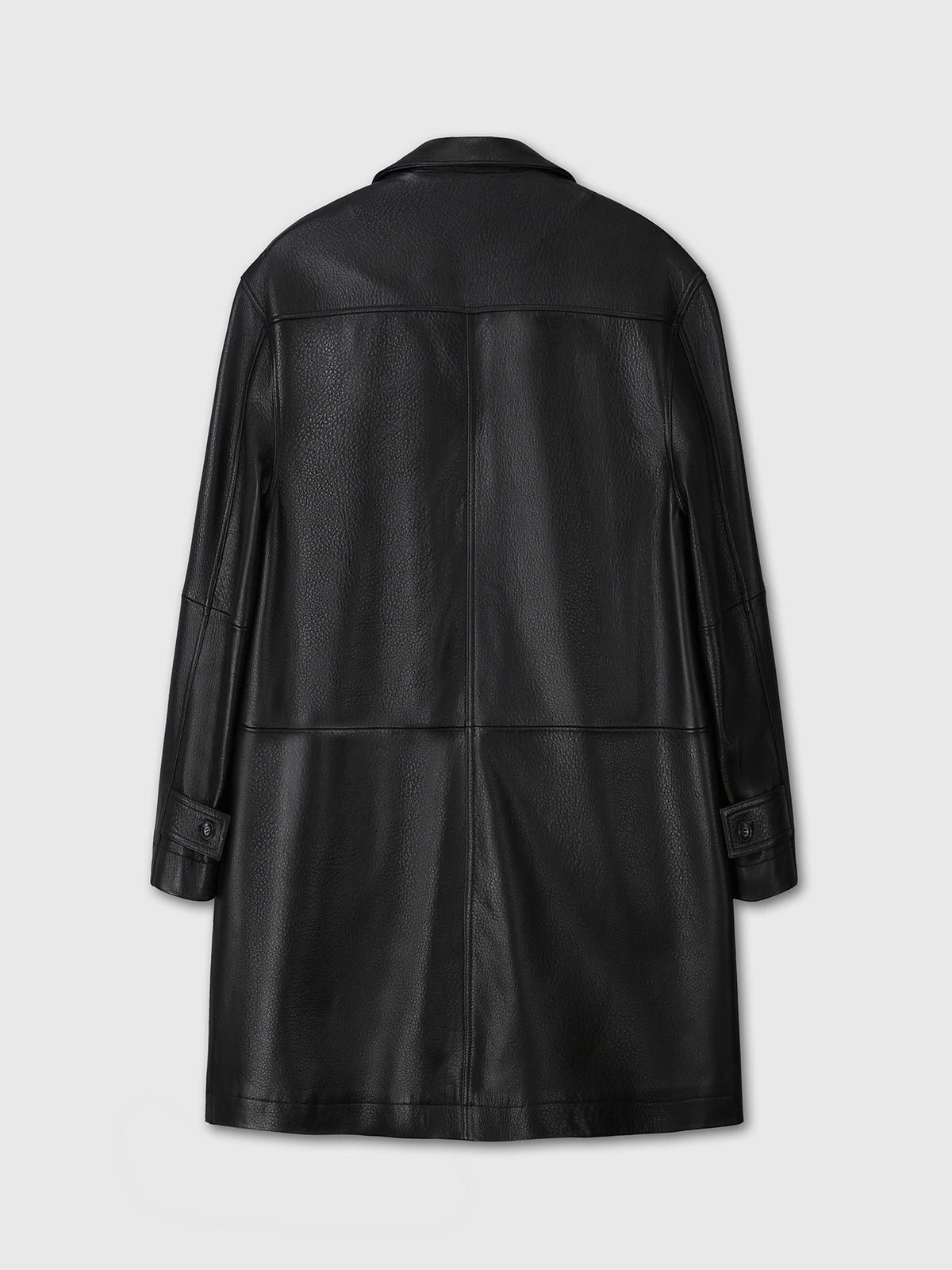 Tonywack - Half Leather Coat (Black) product image 10 | TRAB K-Fashion Australia