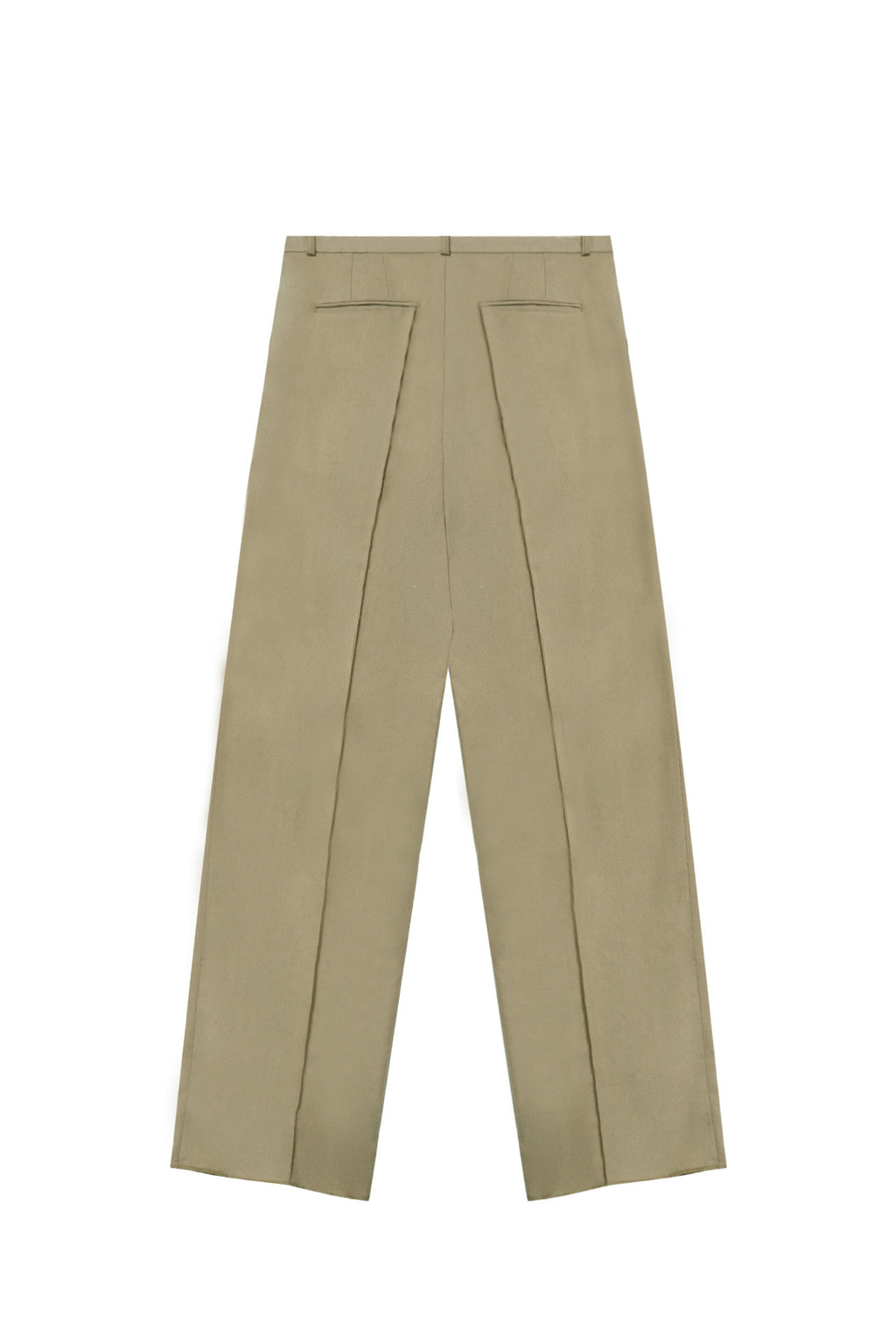 STU - Low Rise Pin Tuck Linen Slacks (Beige) product image 13 | TRAB K-Fashion Australia