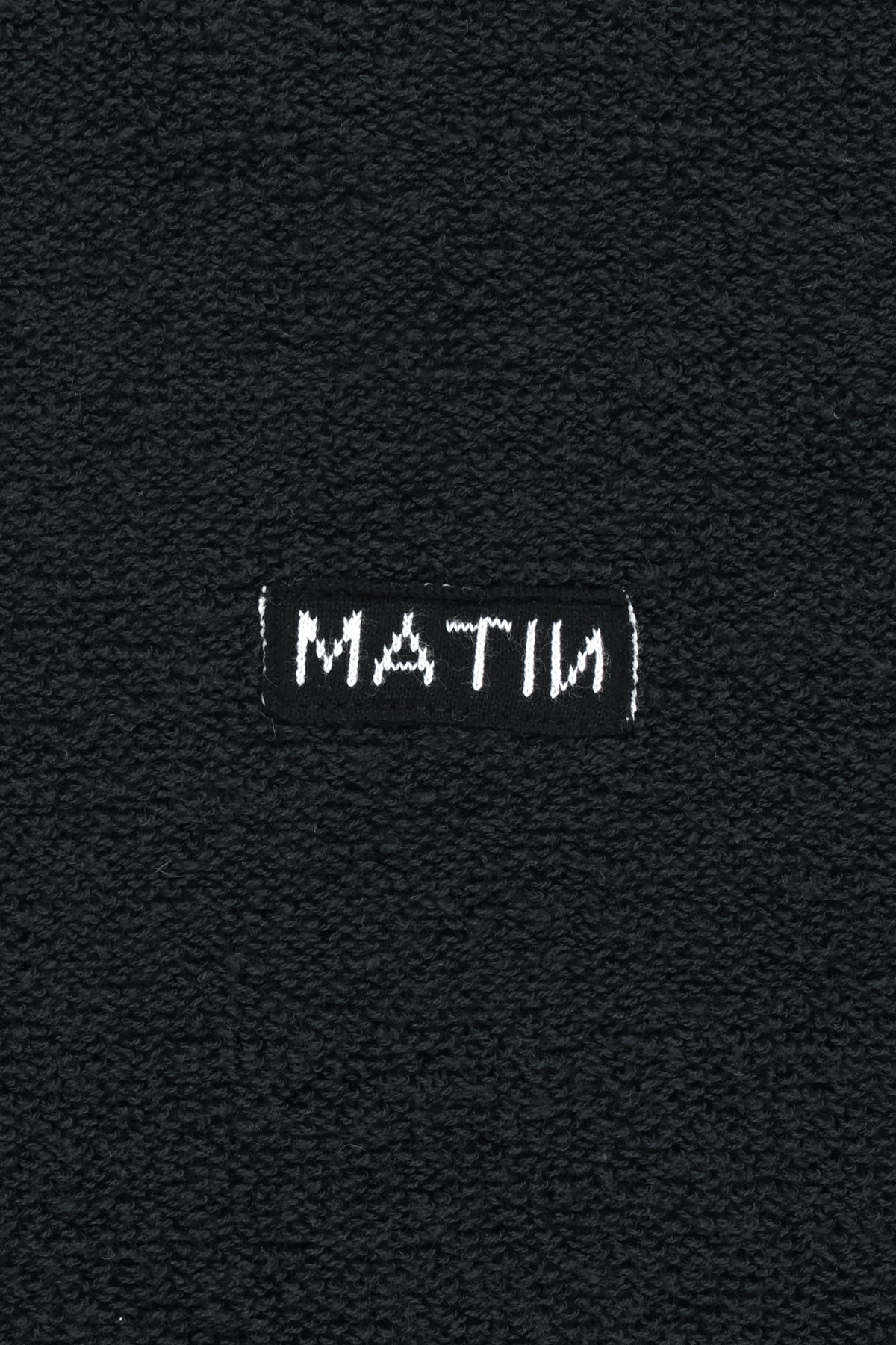 Matin Kim - Boucle Texture Knit Zip Up (Dark Navy) product image 6 | TRAB K-Fashion Australia