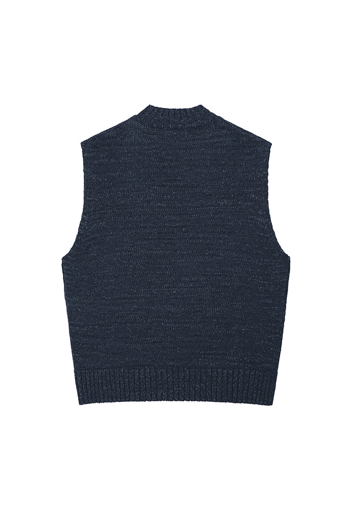 Art if acts - Tape Knit Vest (Dark Navy) product image 5 | TRAB K-Fashion Australia