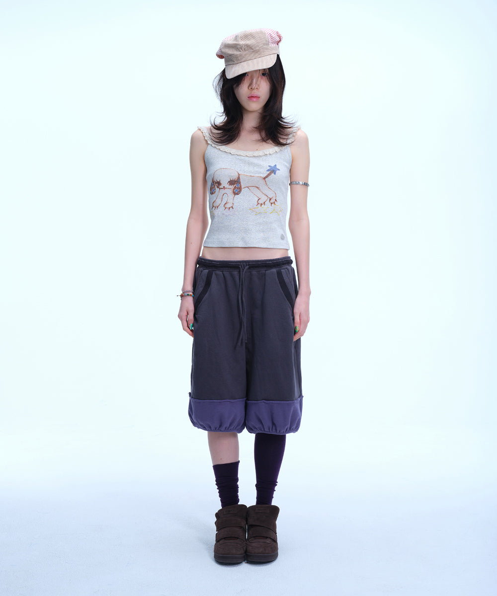 Coyseio - Striped Pintuck Puff Cap (Pink) product image 13 | TRAB K-Fashion Australia