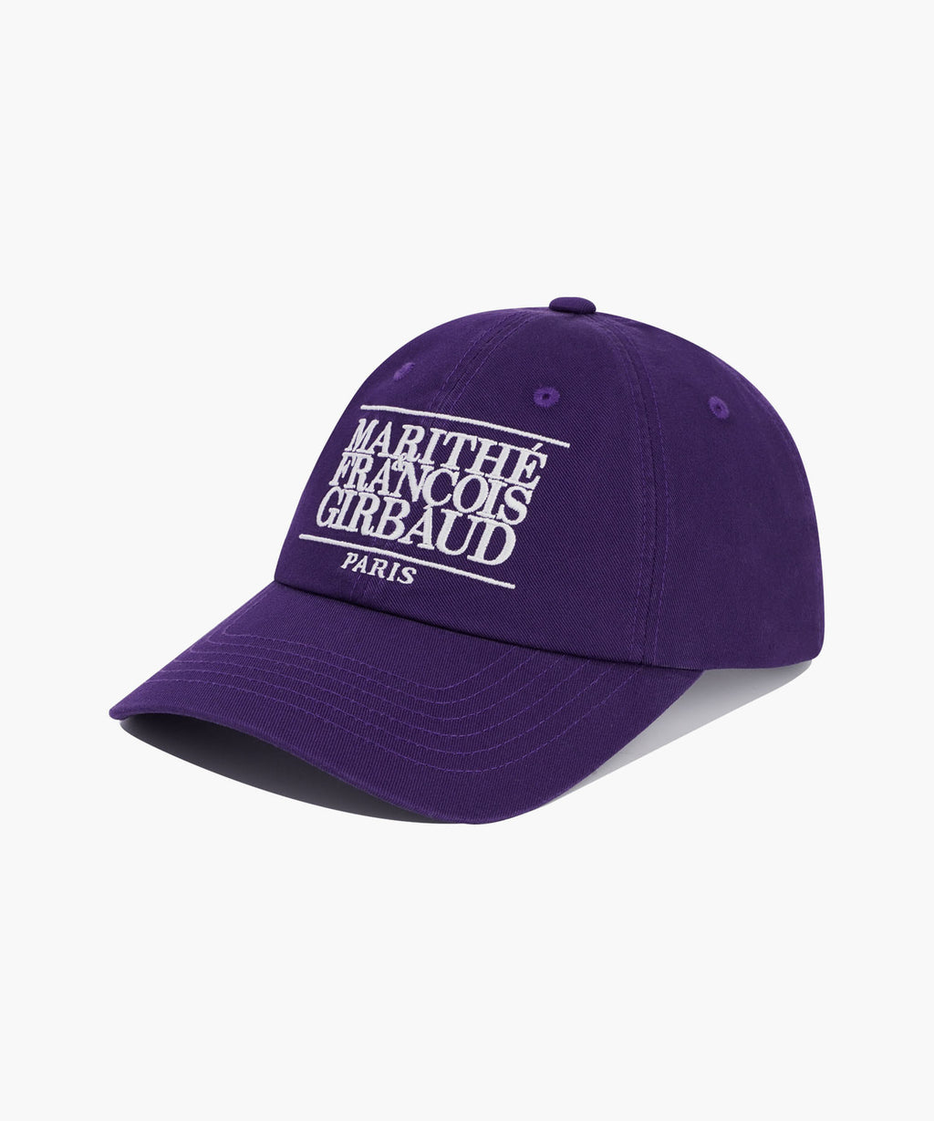 Marithe & Francois Girbaud - Classic Logo Covered Cap (Purple) product image 5 | TRAB K-Fashion Australia
