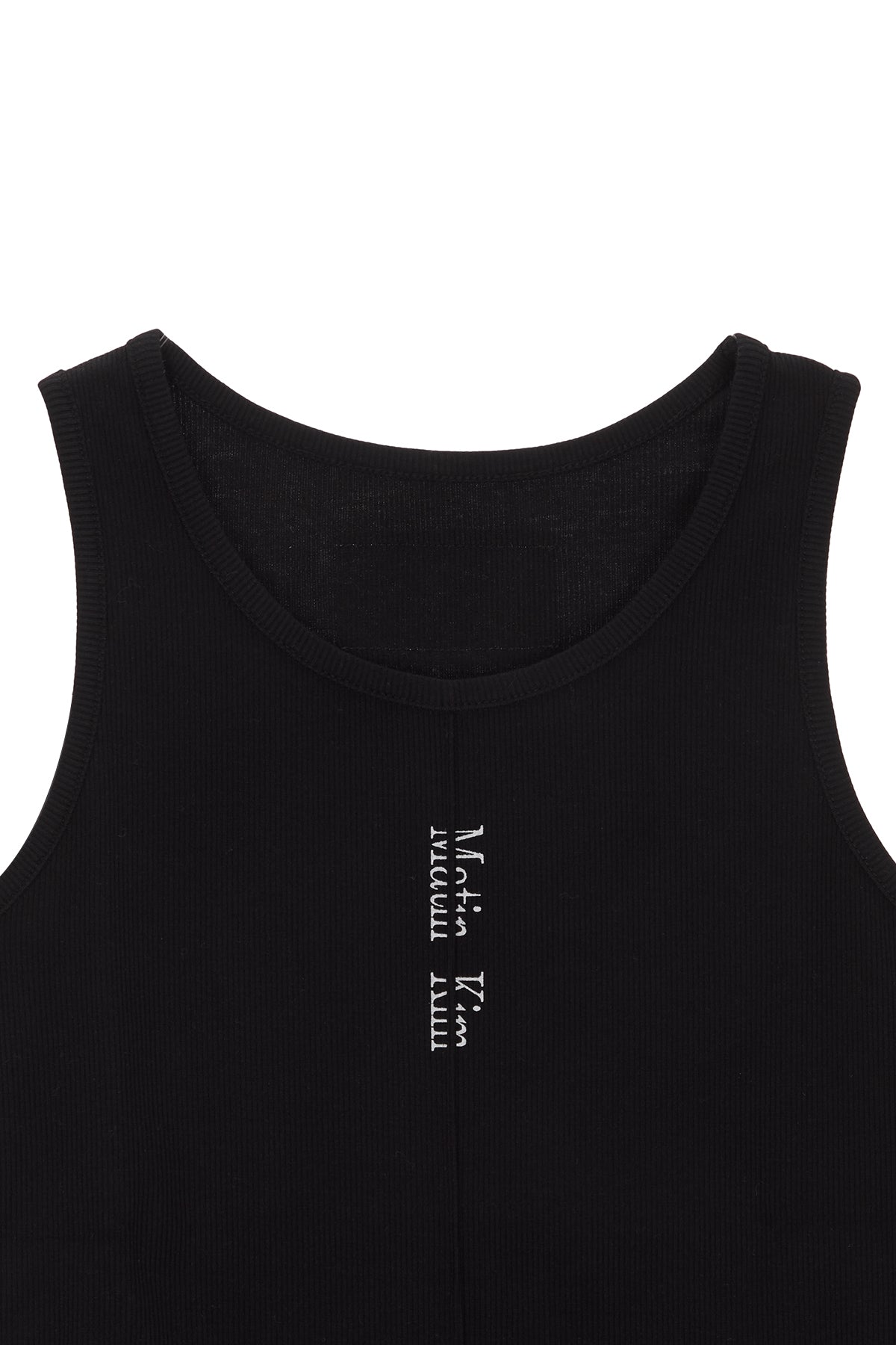 Matin Kim - Pintuck Sleeveless Top (Black) product image 3 | TRAB K-Fashion Australia