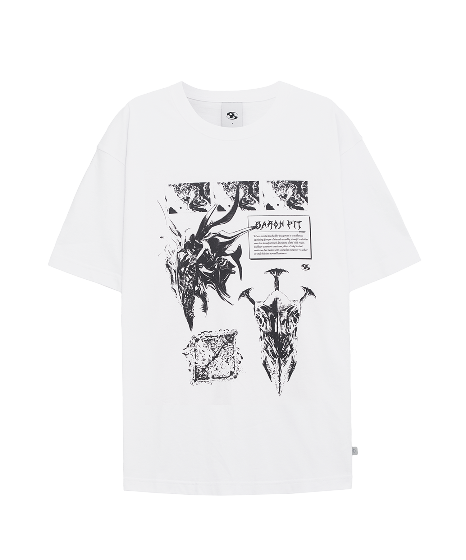 San San Gear - Baron Pit T-Shirt (White) product image 6 | TRAB K-Fashion Australia