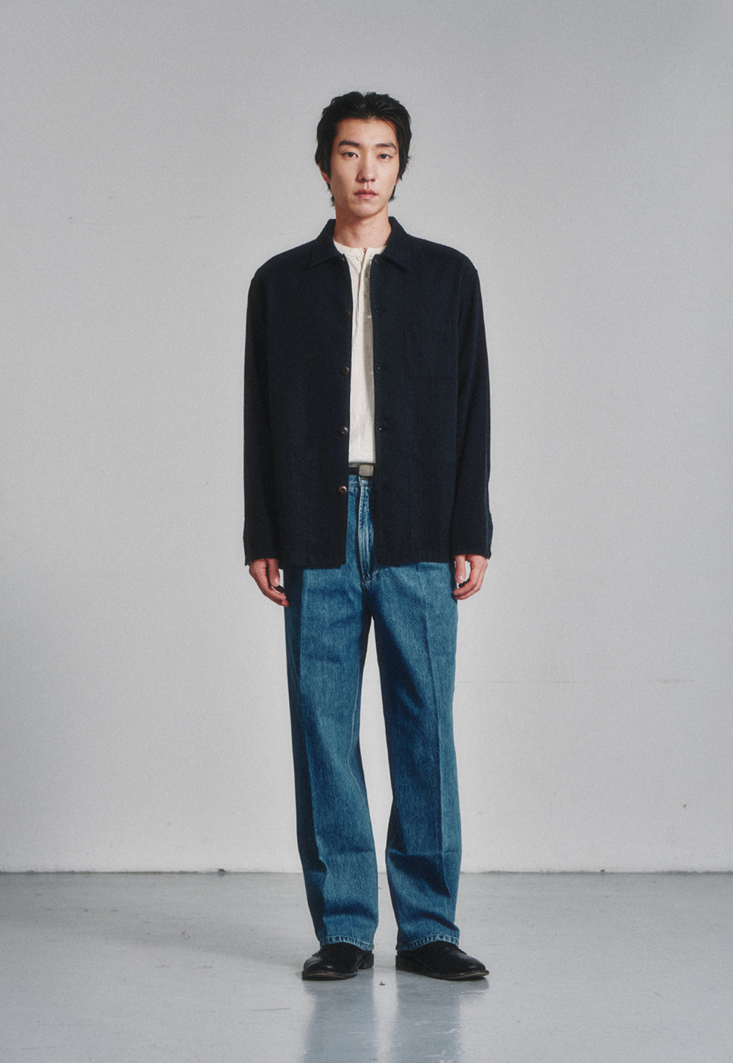Art if acts - Denim Trousers (Light Indigo) product image 2 | TRAB K-Fashion Australia