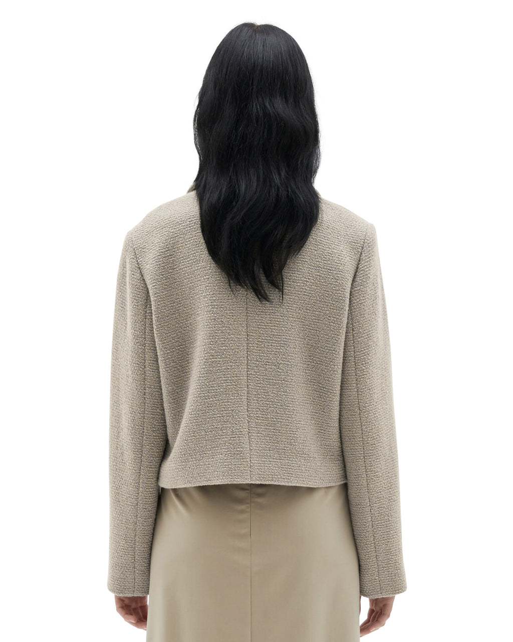Brownyard - Wool Blend Jacket (Dark Beige) product image 2 | TRAB K-Fashion Australia