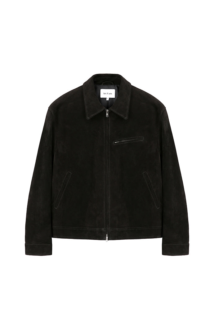 Art if acts - Washed Suede Detroit Work Jacket (Black) product image 7 | TRAB K-Fashion Australia