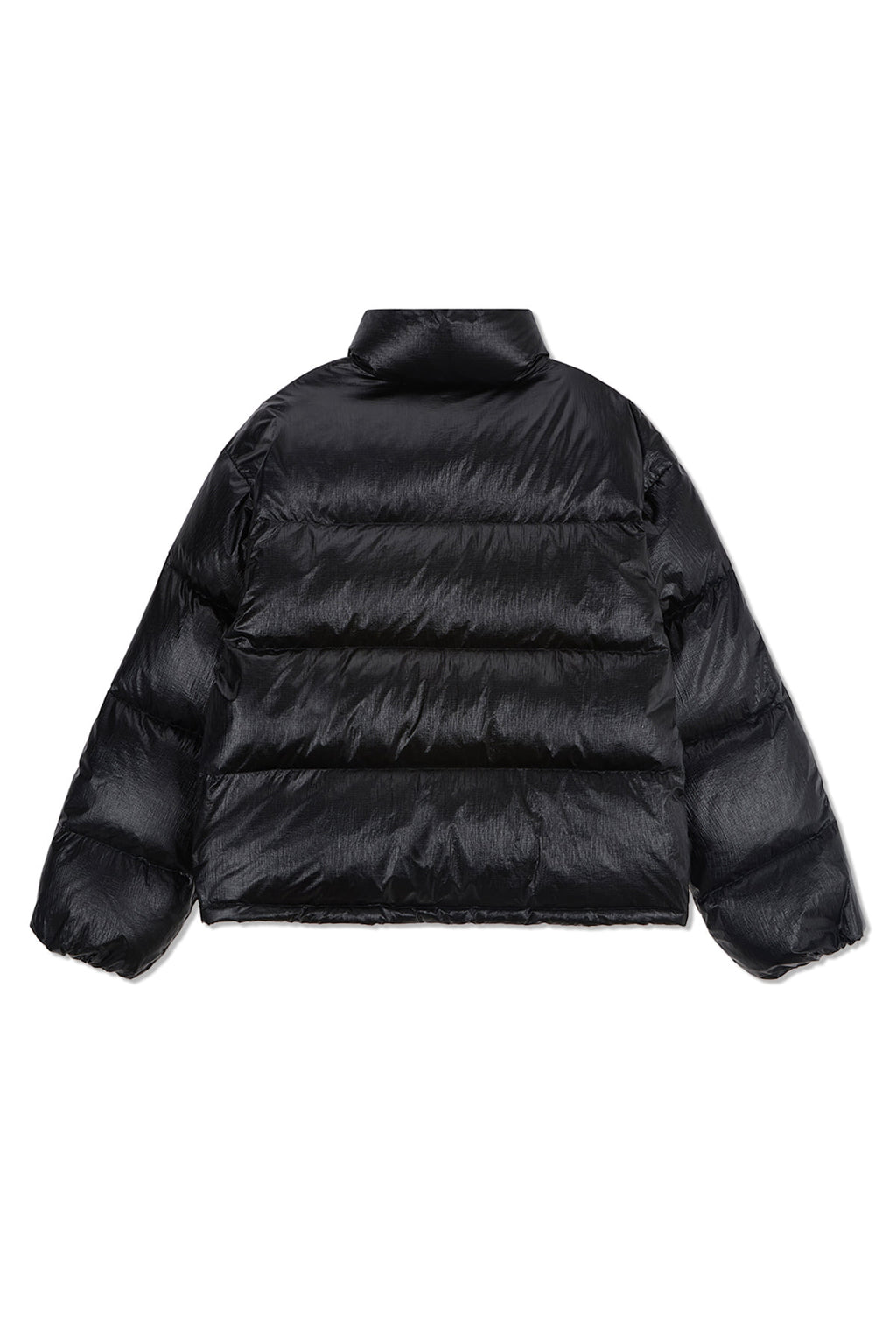 Matin Kim - Small Logo Volume Down Jumper (Black) product image 2 | TRAB K-Fashion Australia