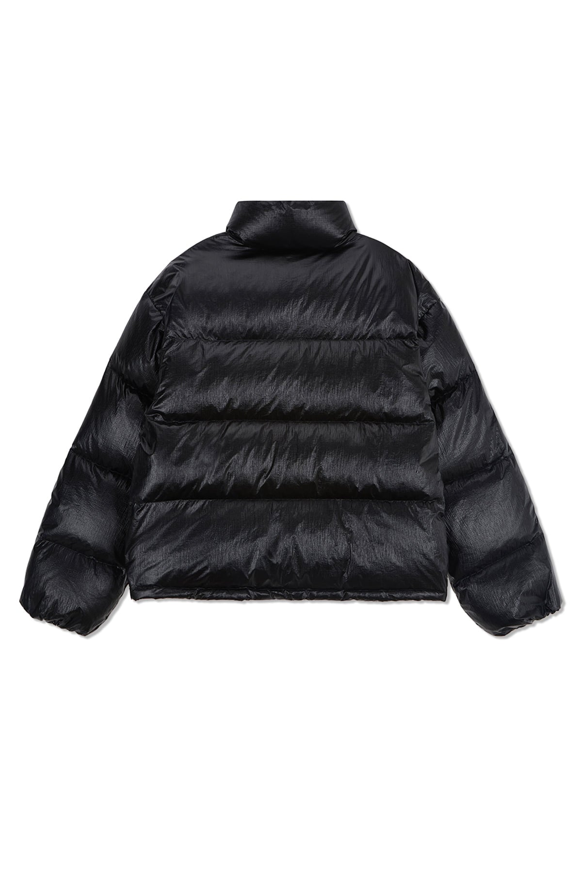 Matin Kim - Small Logo Volume Down Jumper (Black) product image 2 | TRAB K-Fashion Australia