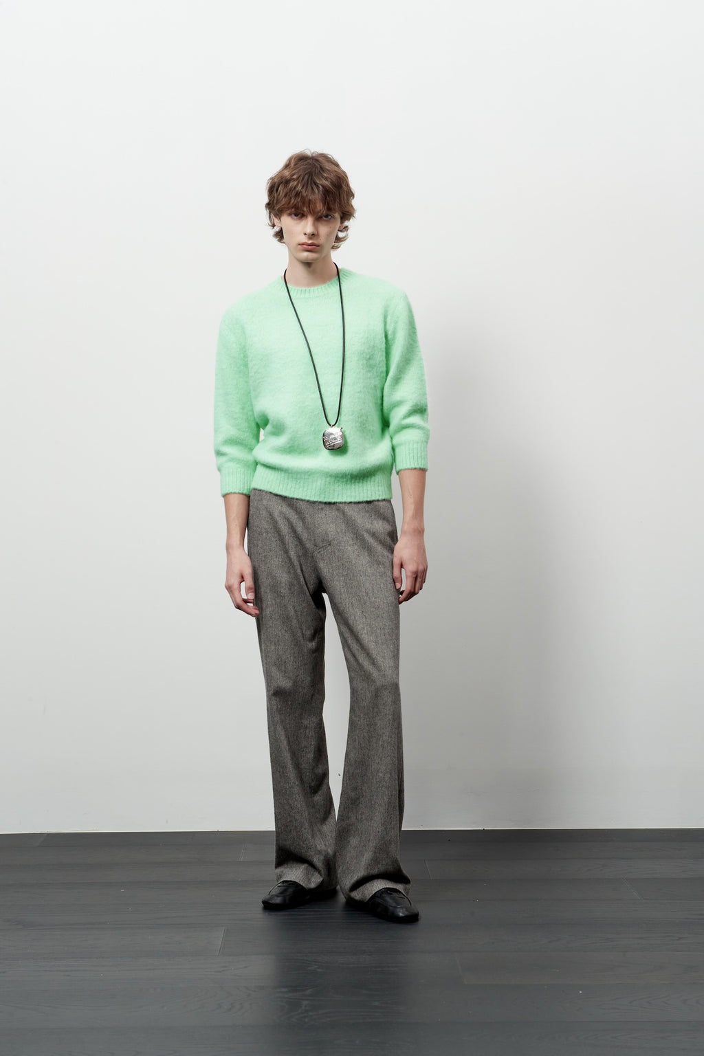 Stu - Boucle Quarter Sleeve (Mint) product image 10 | TRAB K-Fashion Australia