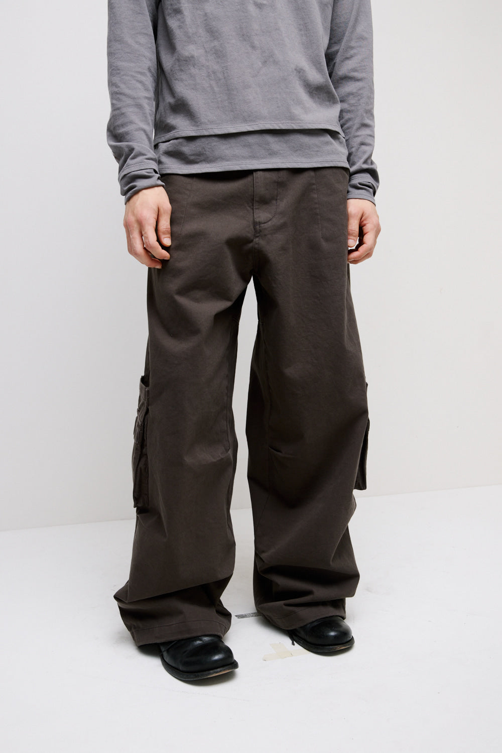 Hatchingroom - Cargo Chino Pants Mud (Brown) product image 19 | TRAB K-Fashion Australia