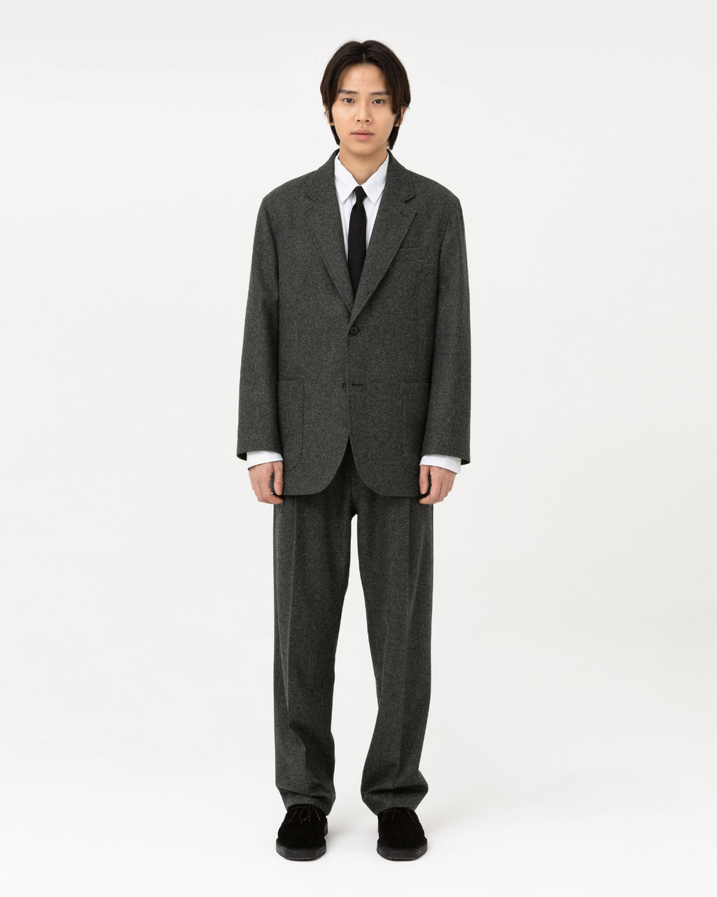 Brownyard - Pure Wool Sports Coat (Charcoal) product image 1 | TRAB K-Fashion Australia