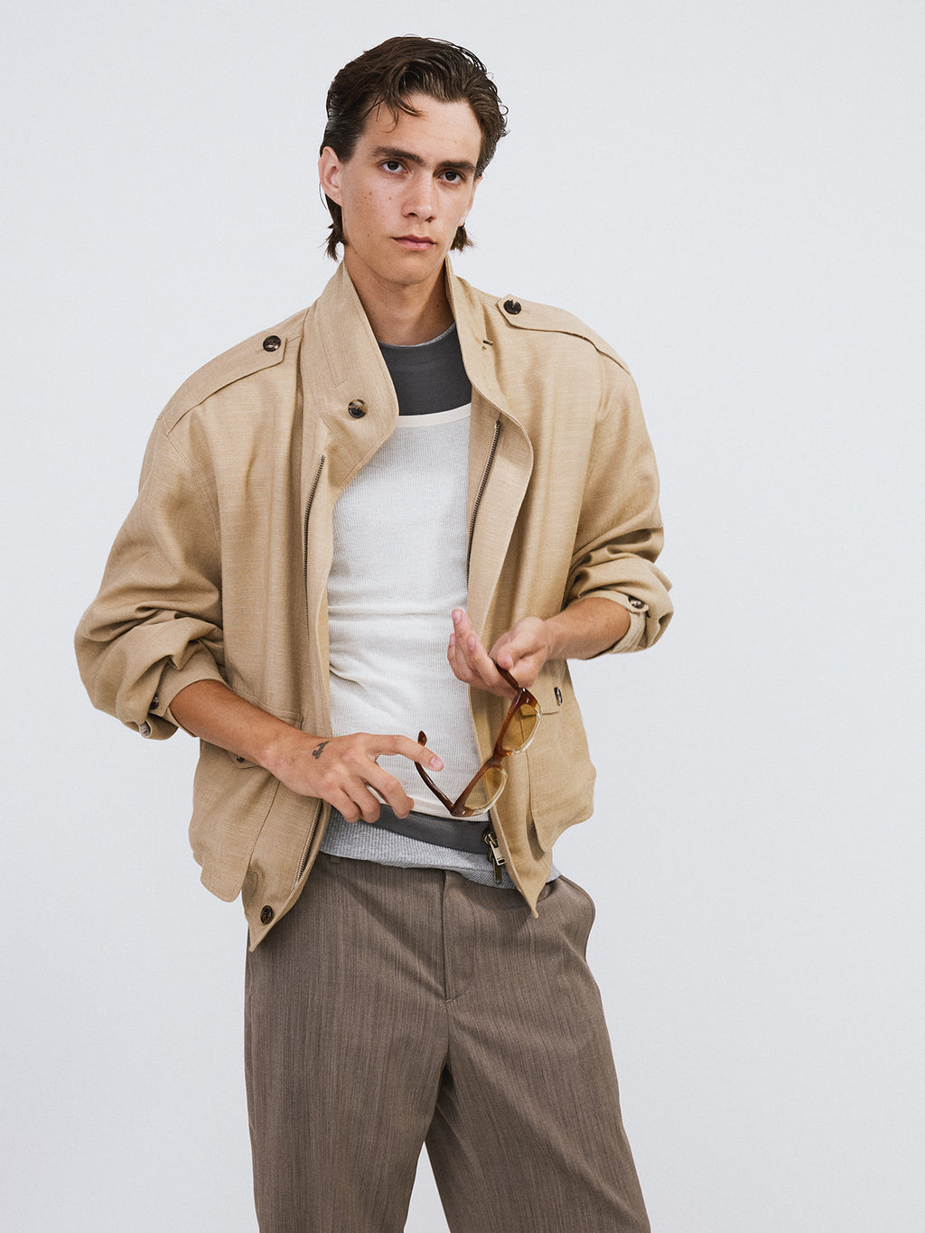 Recto - Viscose Hunting Jumper (Desert) product image 4 | TRAB K-Fashion Australia