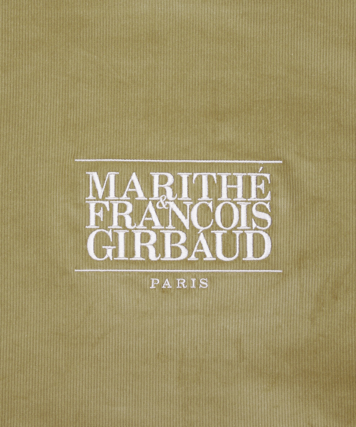 Marithe & Francois Girbaud - Classic Logo Corduroy Bag (Beige) product image 3 | TRAB K-Fashion Australia