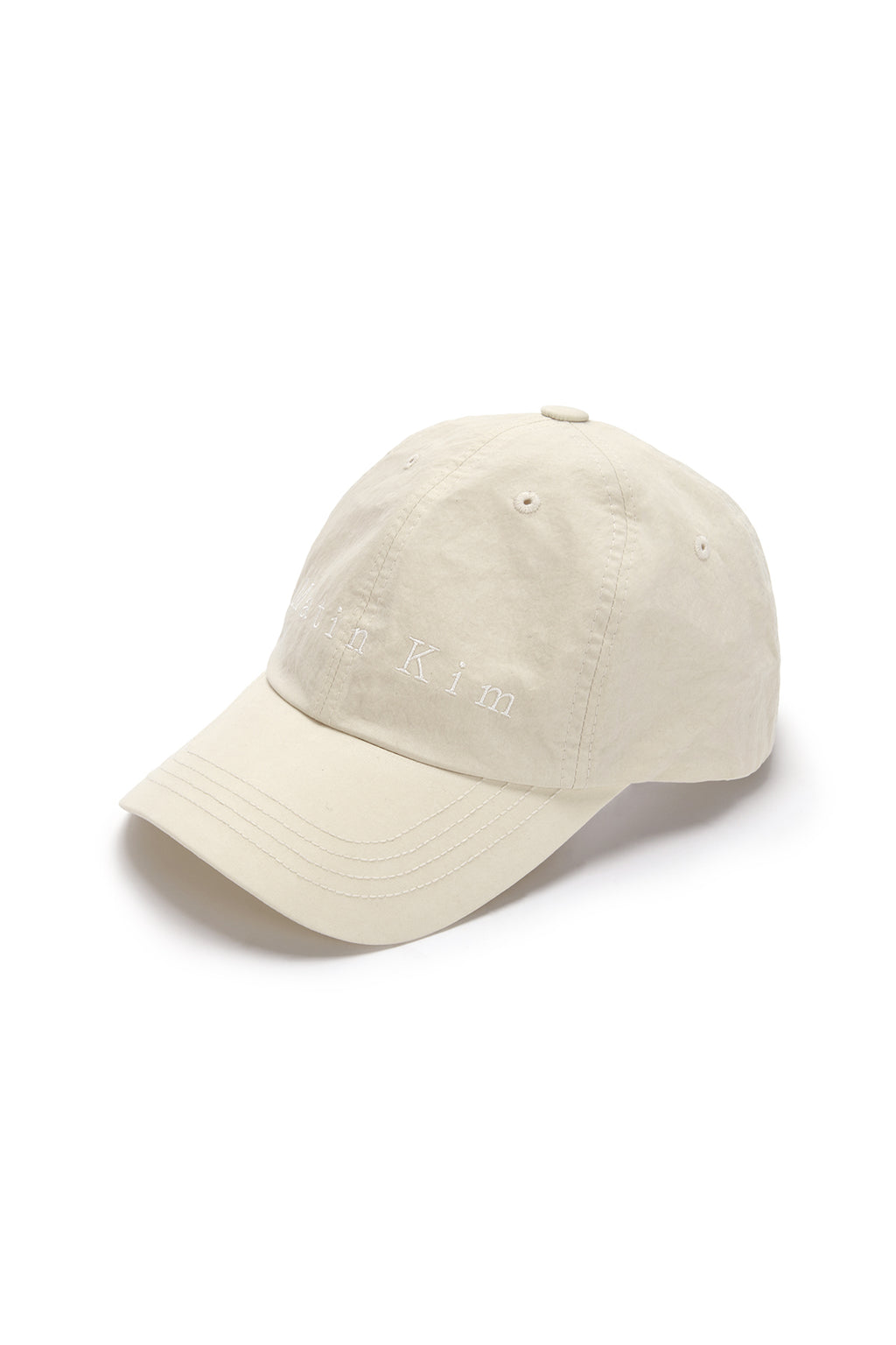 Matin Kim - Matin Typo Ball Cap (Beige) product image 5 | TRAB K-Fashion Australia