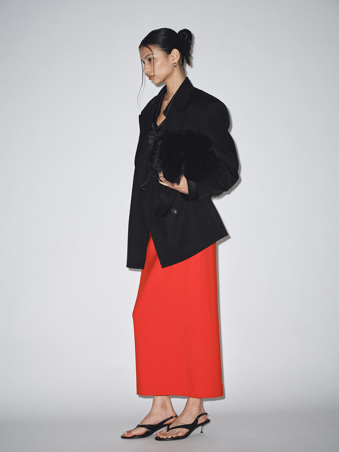 Tonywack - Wool Pencil Midi-Skirt (Red) product image 3 | TRAB K-Fashion Australia