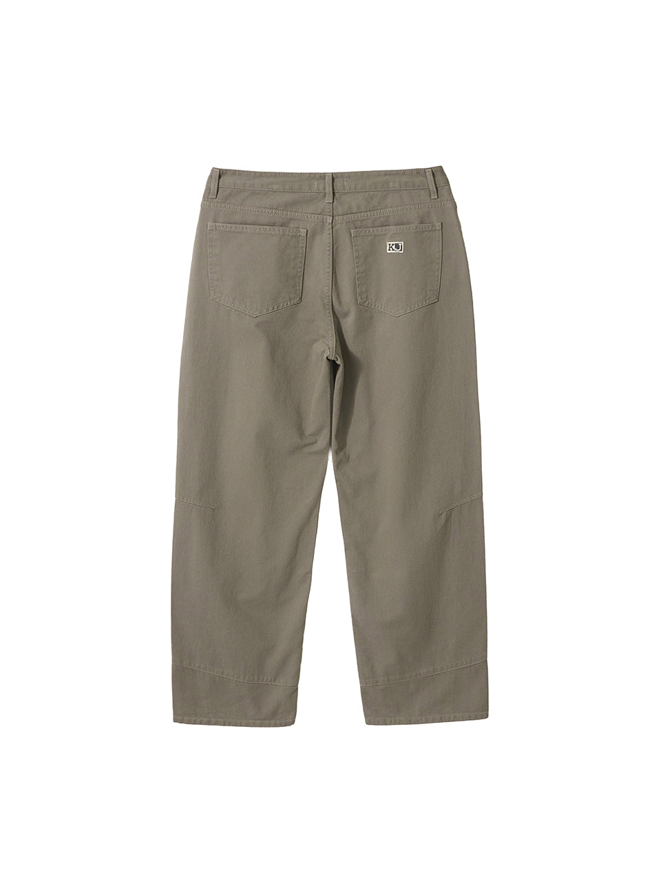 Kijun - Double Waist 5-Pocket Pants (Sand) product image 8 | TRAB K-Fashion Australia