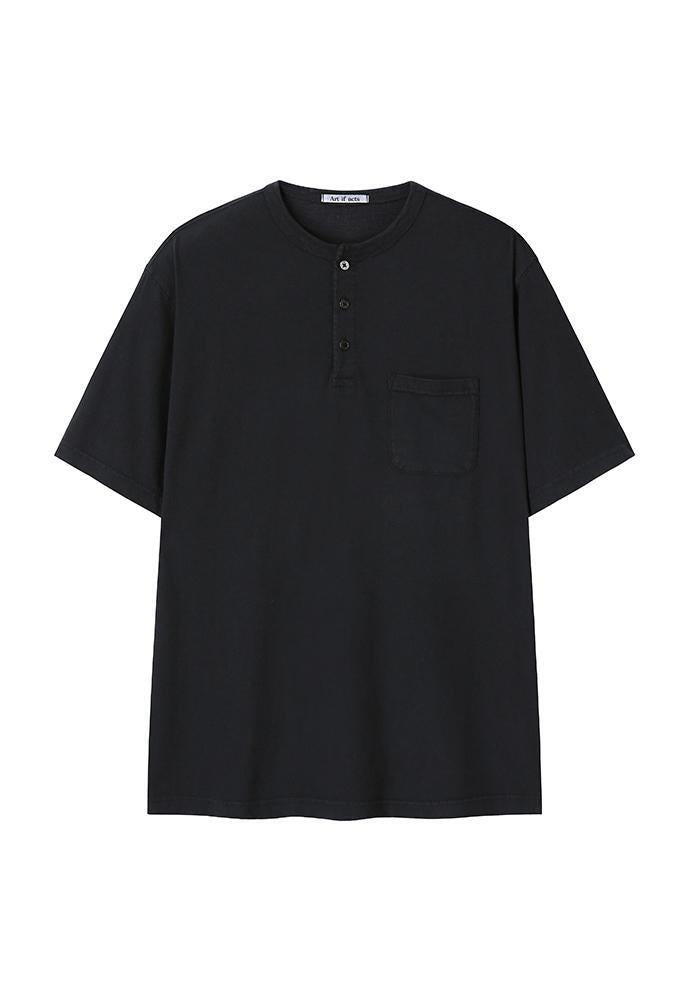 Art if acts - Henley S/S Tee (Faded Black) product image 5 | TRAB K-Fashion Australia