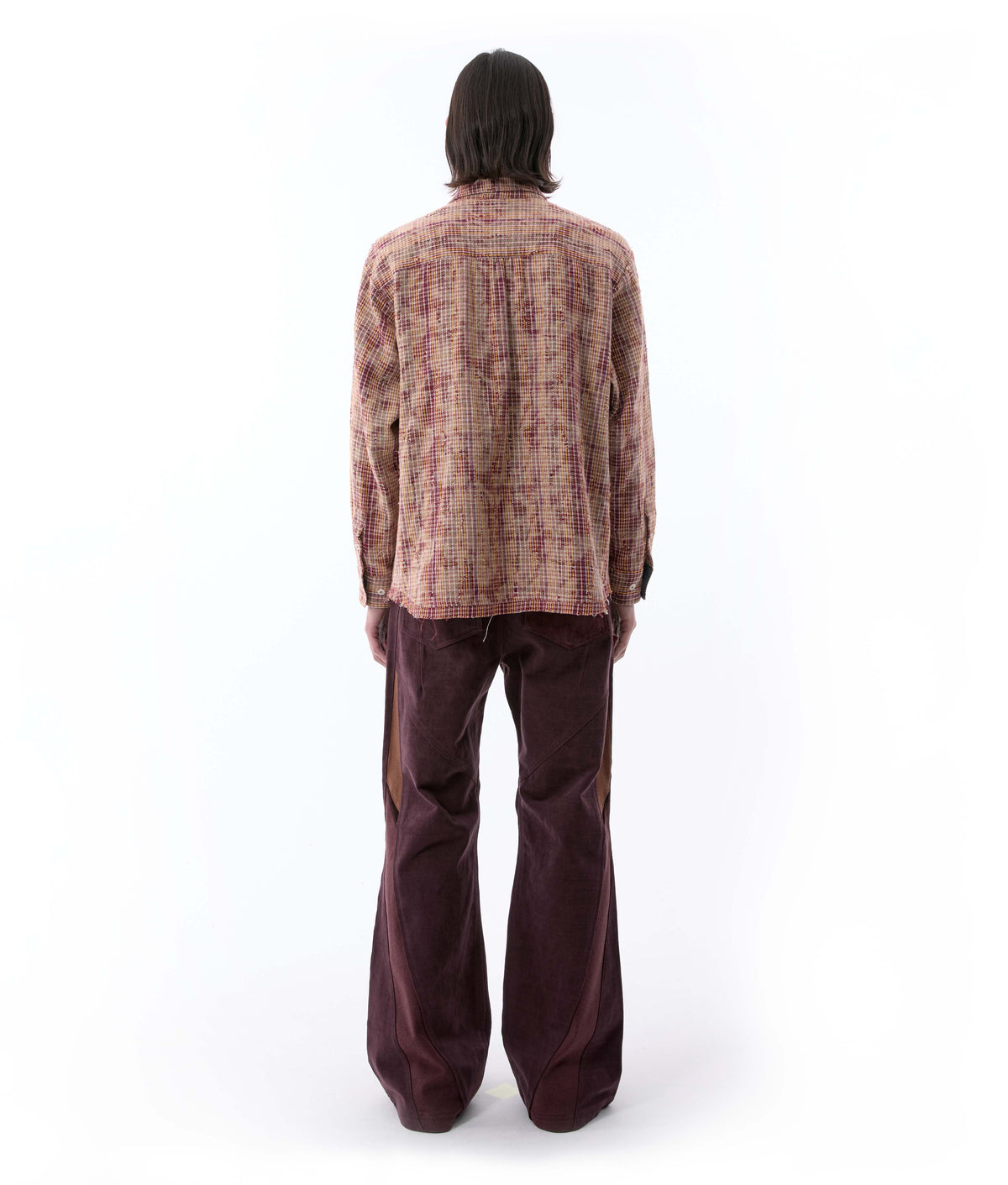 XLIM - Ep.10 03 Trousers (Burgundy) product image 3 | TRAB K-Fashion Australia