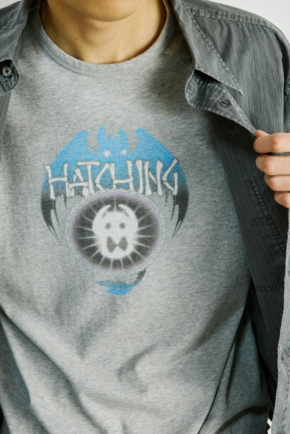 Hatchingroom - Hatching Dragon Tee (M.Grey) product image 11 | TRAB K-Fashion Australia