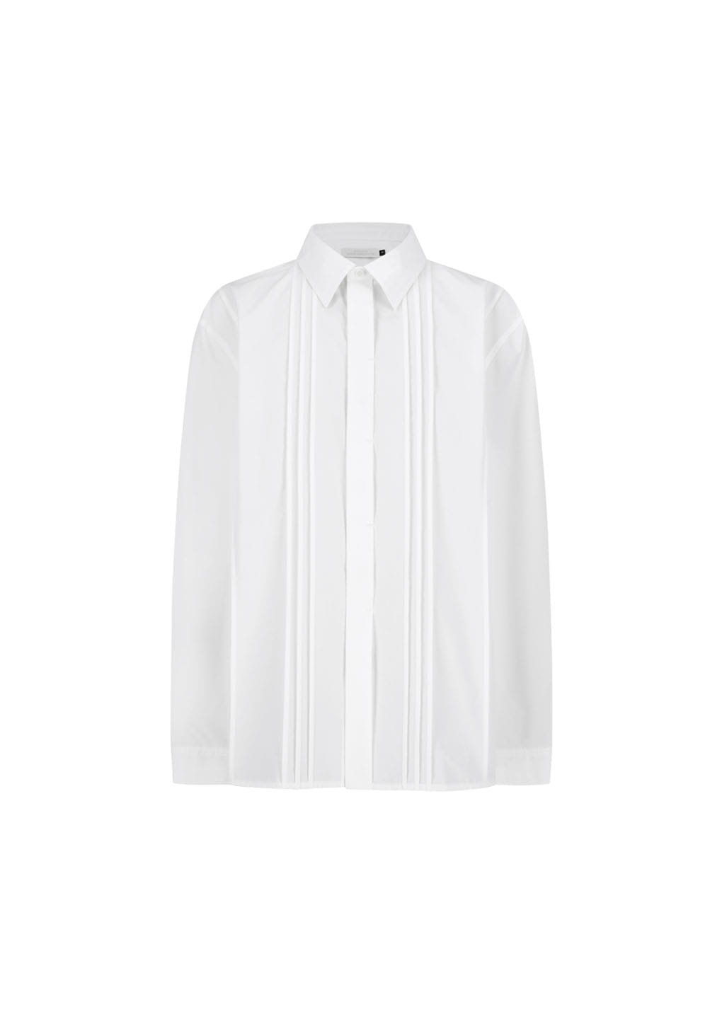Amomento - Pleated Shirt (White) product image 7 | TRAB K-Fashion Australia