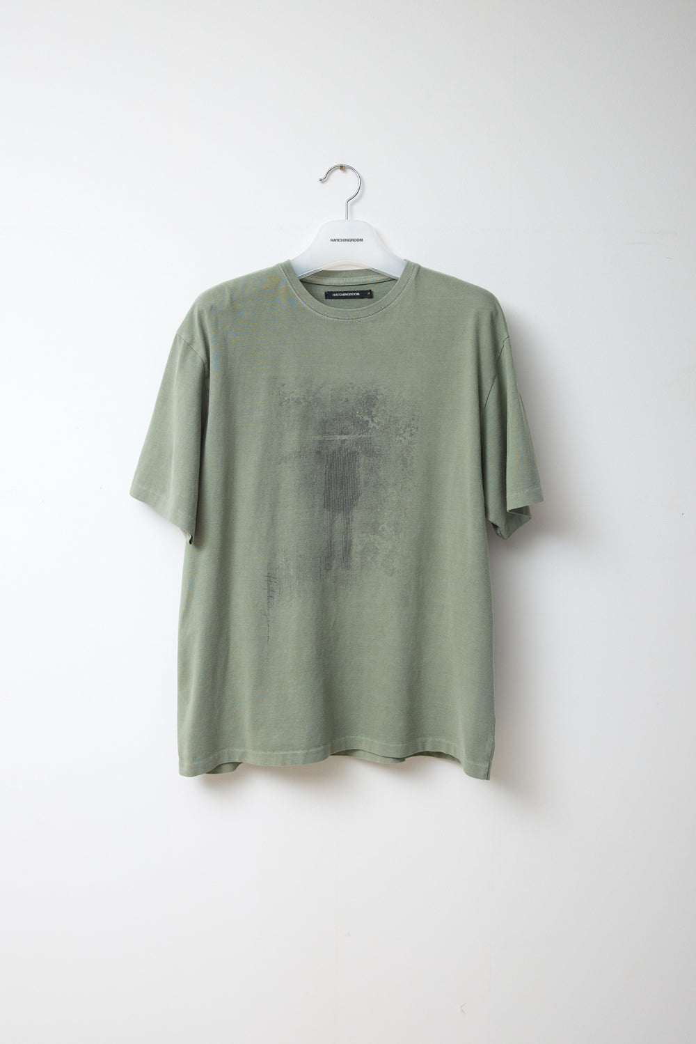Hatchingroom - New Ghost Tee Over Dyed Vintage (Green) product image 1 | TRAB K-Fashion Australia