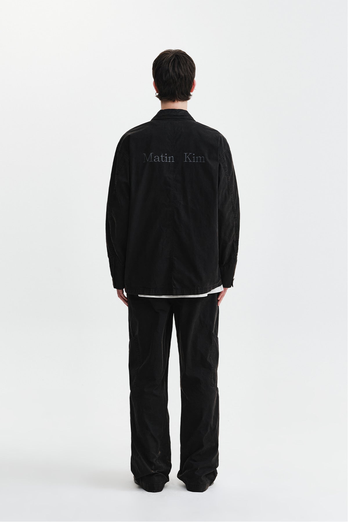 Matin Kim - Faded Wax Pants (Black) product image 8 | TRAB K-Fashion Australia