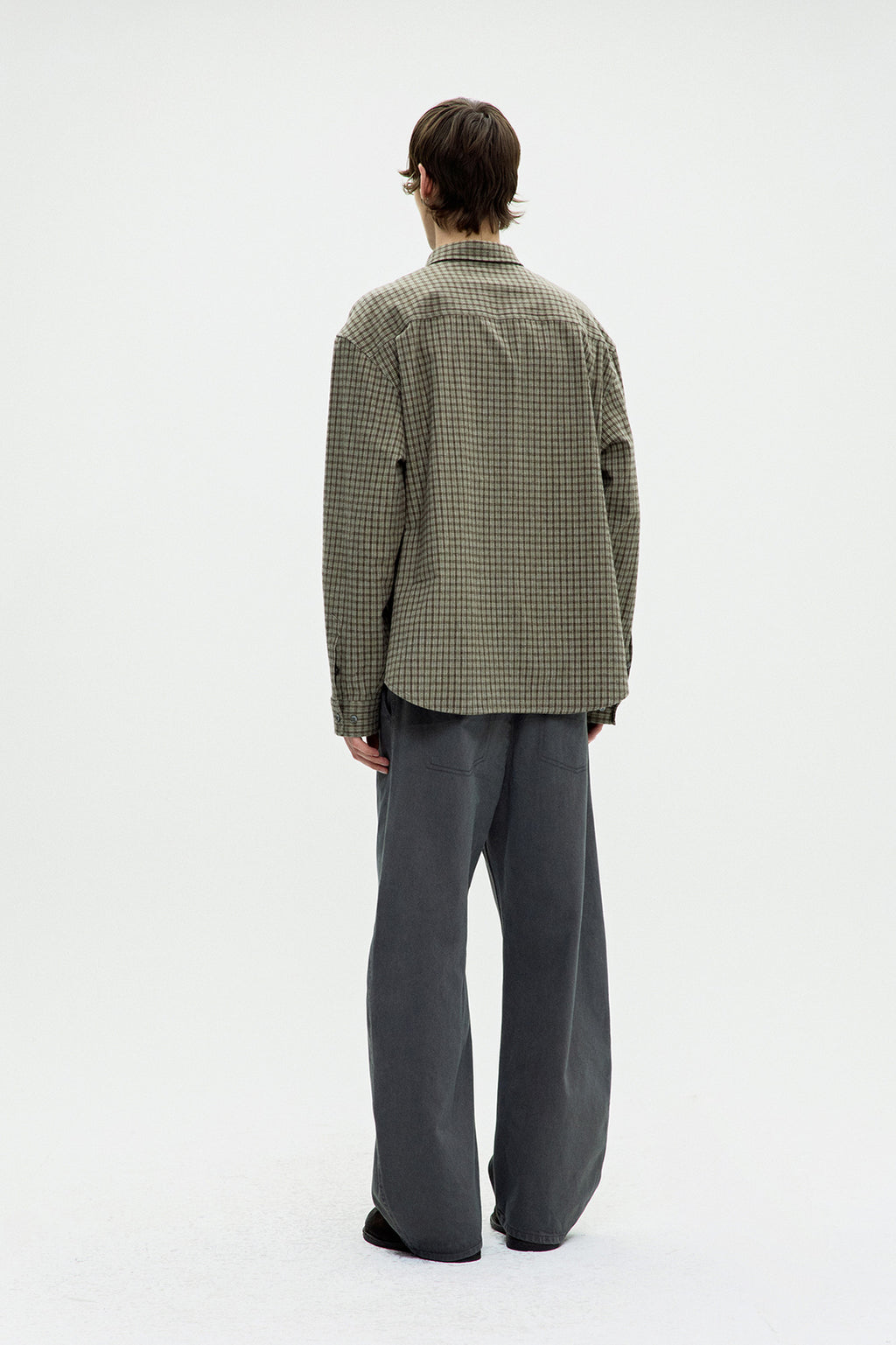 Coor - Gun Club Check Shirt (Sand Green) product image 4 | TRAB K-Fashion Australia