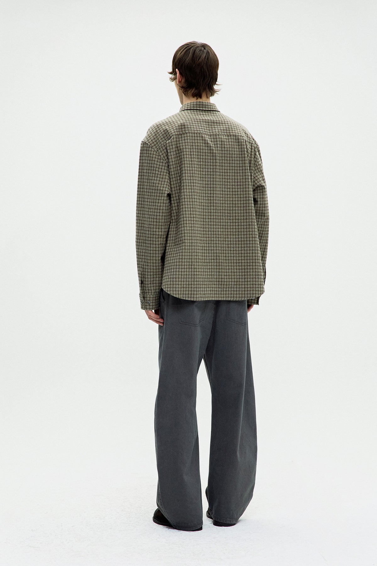 Coor - Gun Club Check Shirt (Sand Green) product image 4 | TRAB K-Fashion Australia