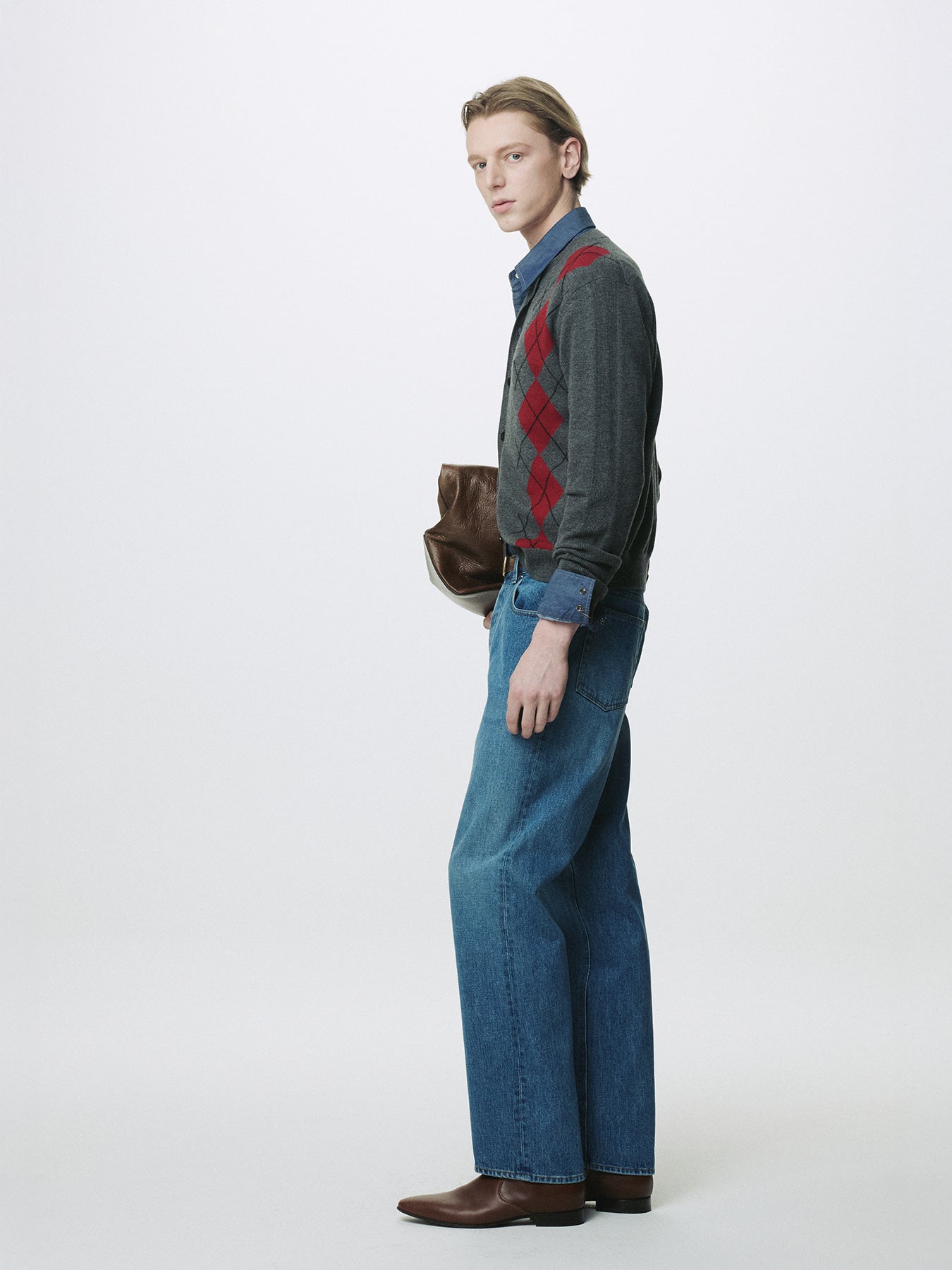 Tonywack - Tailored Denim Jeans (Mid Blue) product image 6 | TRAB K-Fashion Australia