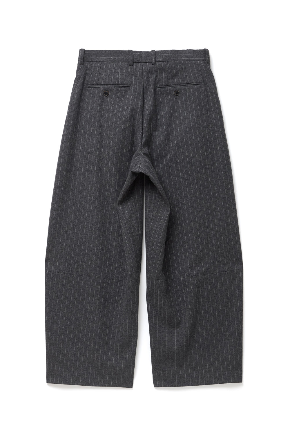 Hatchingroom - Wide Curve Trousers Stripe (Charcoal) product image 2 | TRAB K-Fashion Australia
