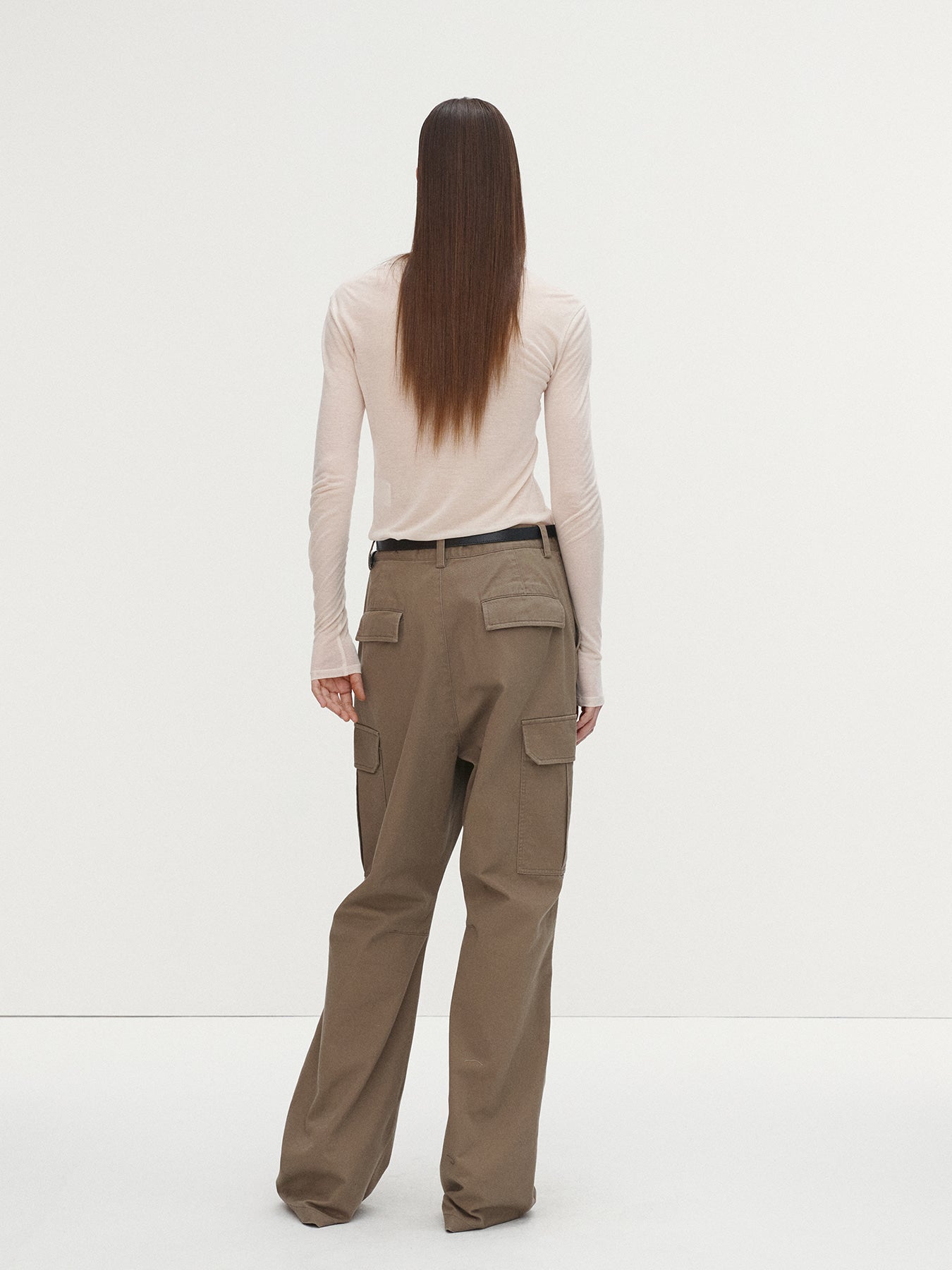 Tonywack - Wool Tencel Long Sleeve (Ivory) product image 3 | TRAB K-Fashion Australia