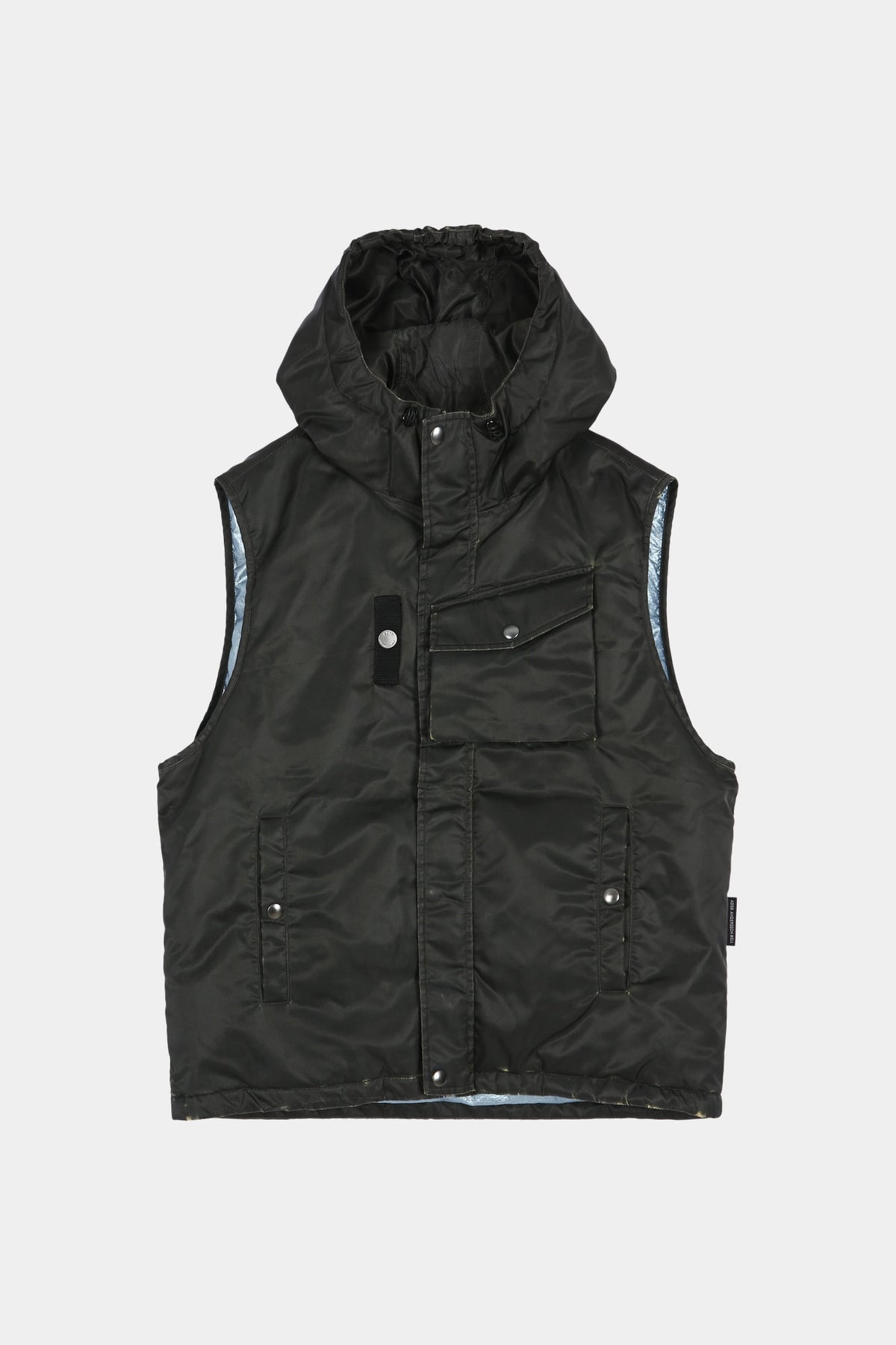 Andersson Bell - Padded Reversible Hoodie Vest (Black) product image 9 | TRAB K-Fashion Australia
