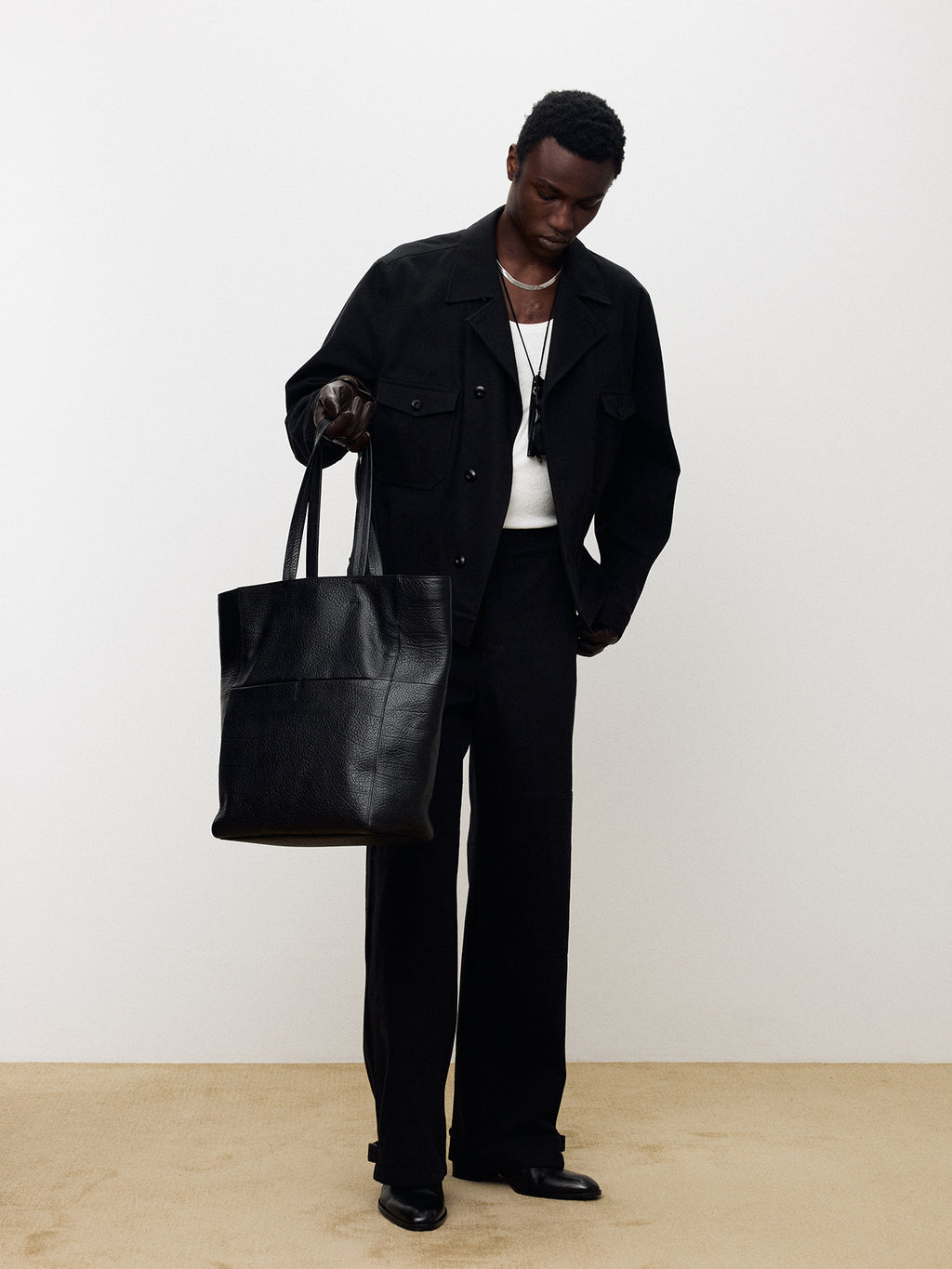 Tonywack - French Work Blouson Jacket (Black) product image 9 | TRAB K-Fashion Australia