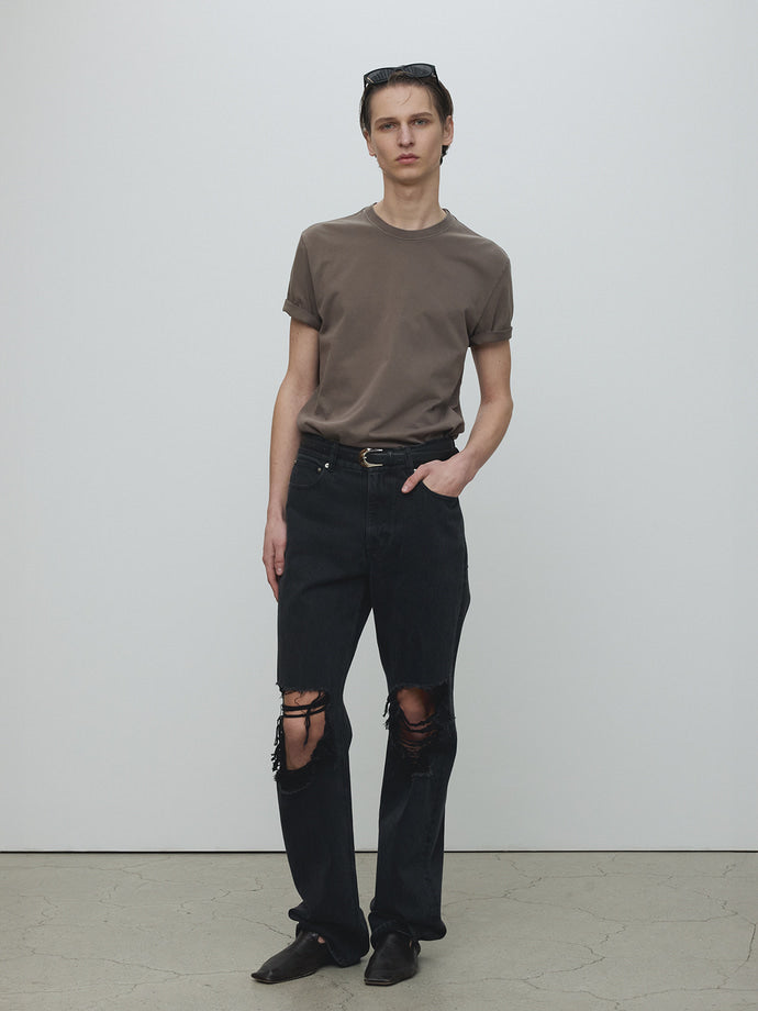 Tonywack - Signature Garment Dyed T-Shirt (Cedar Brown) product image 1 | TRAB K-Fashion Australia