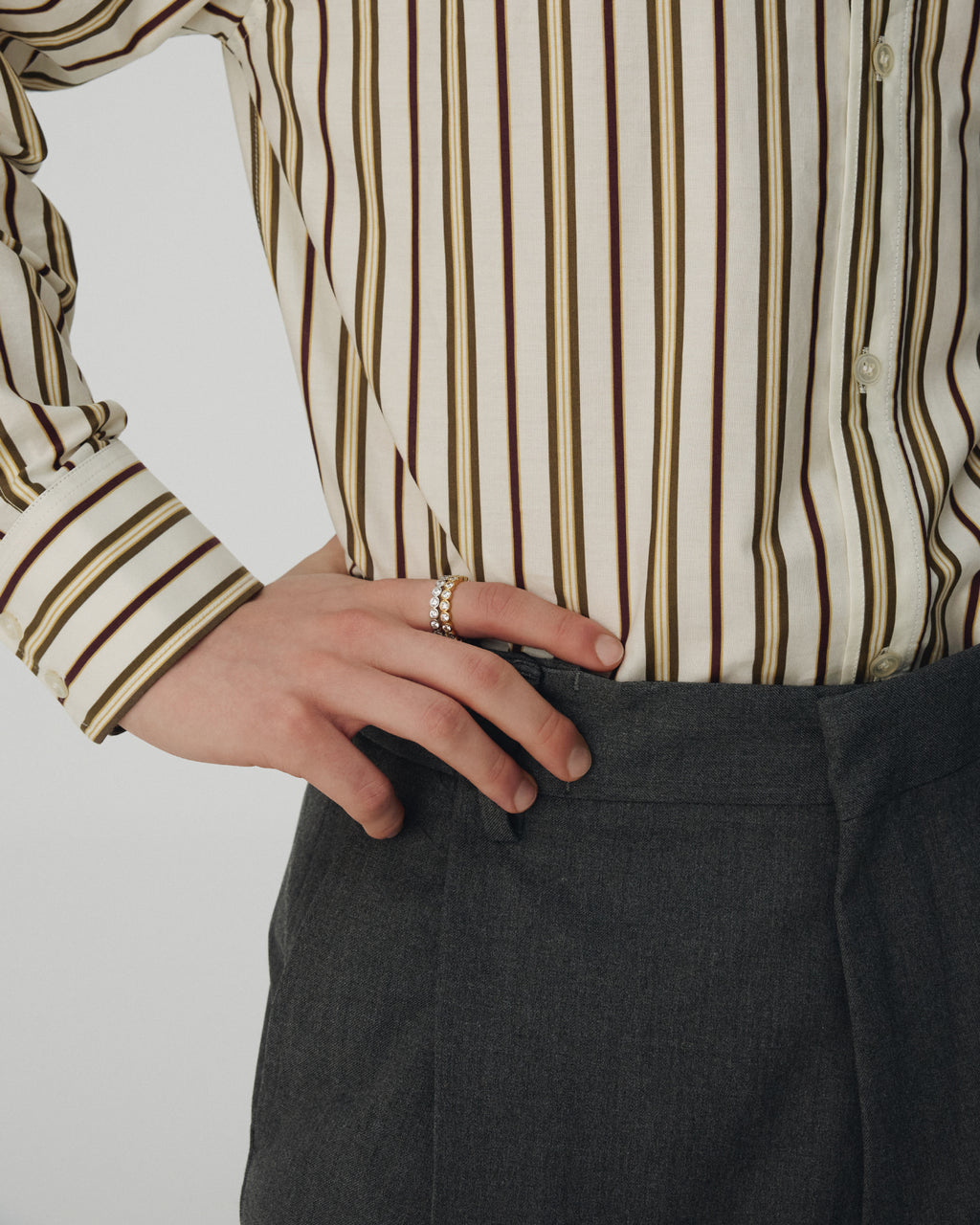 Numbering - Bezel Set Ring #3602 product image 5 | TRAB K-Fashion Australia