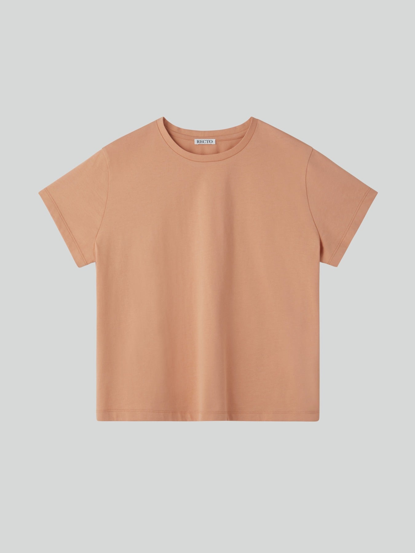 Recto - Recto Logo Cap Sleeve Top (Salmon) product image 1 | TRAB K-Fashion Australia