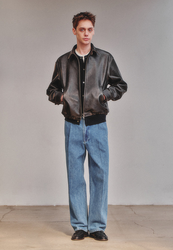 Art if acts - Denim Trousers (Light Indigo) product image 2 | TRAB K-Fashion Australia