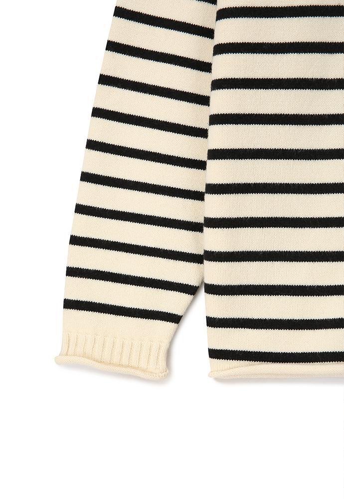 Art if acts - Roll up Pullover Knit (Ivory) product image 11 | TRAB K-Fashion Australia