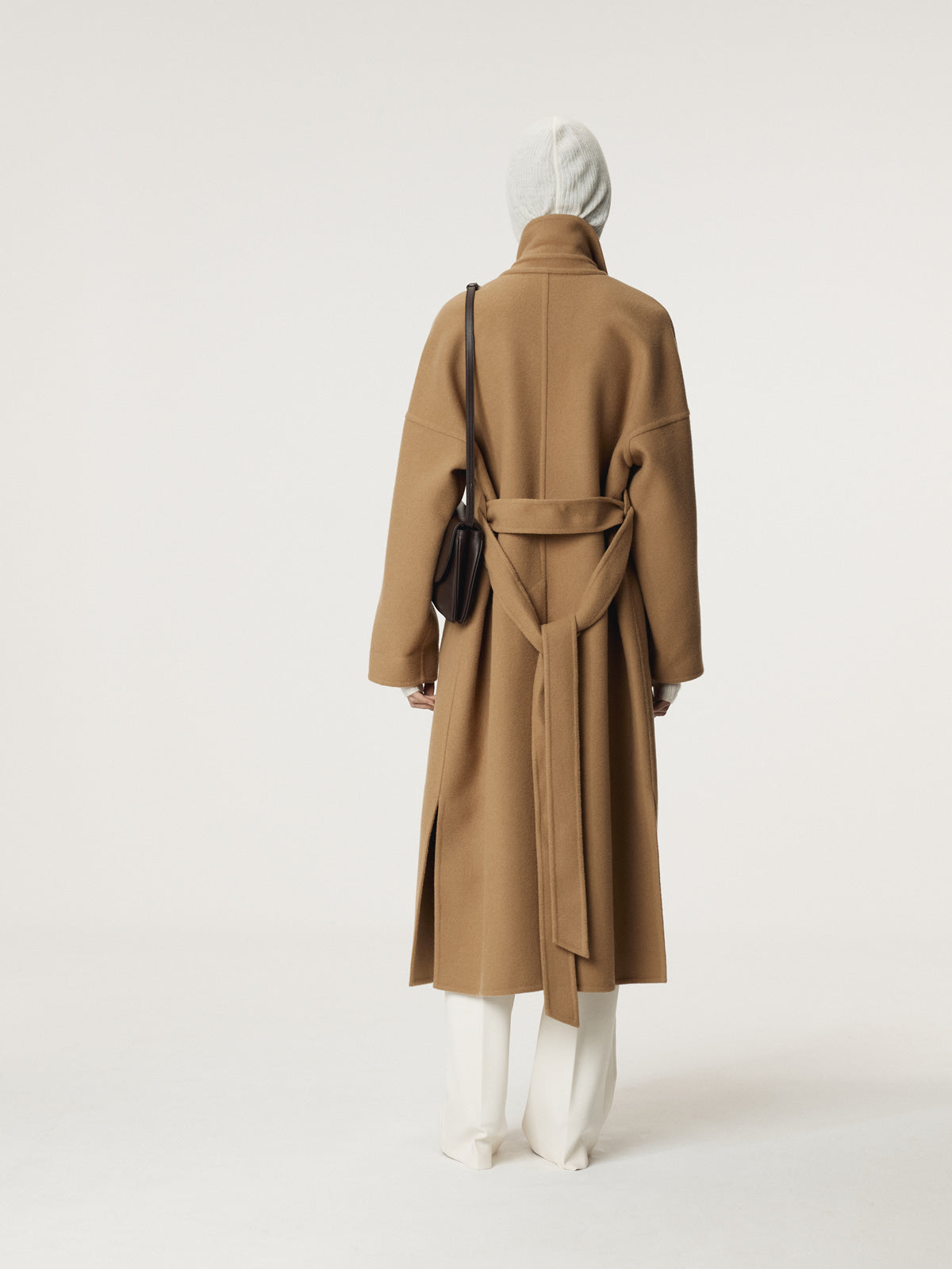 Recto - Classic Belted Handmade Coat (Desert) product image 3 | TRAB K-Fashion Australia