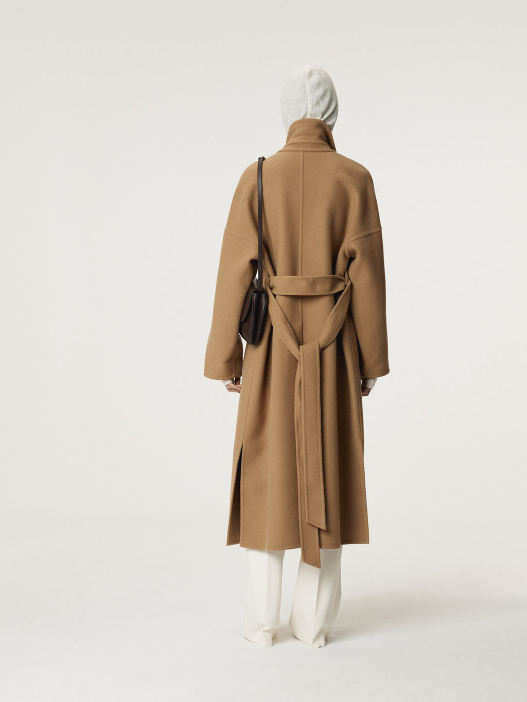 Recto - Classic Belted Handmade Coat (Desert) product image 3 | TRAB K-Fashion Australia