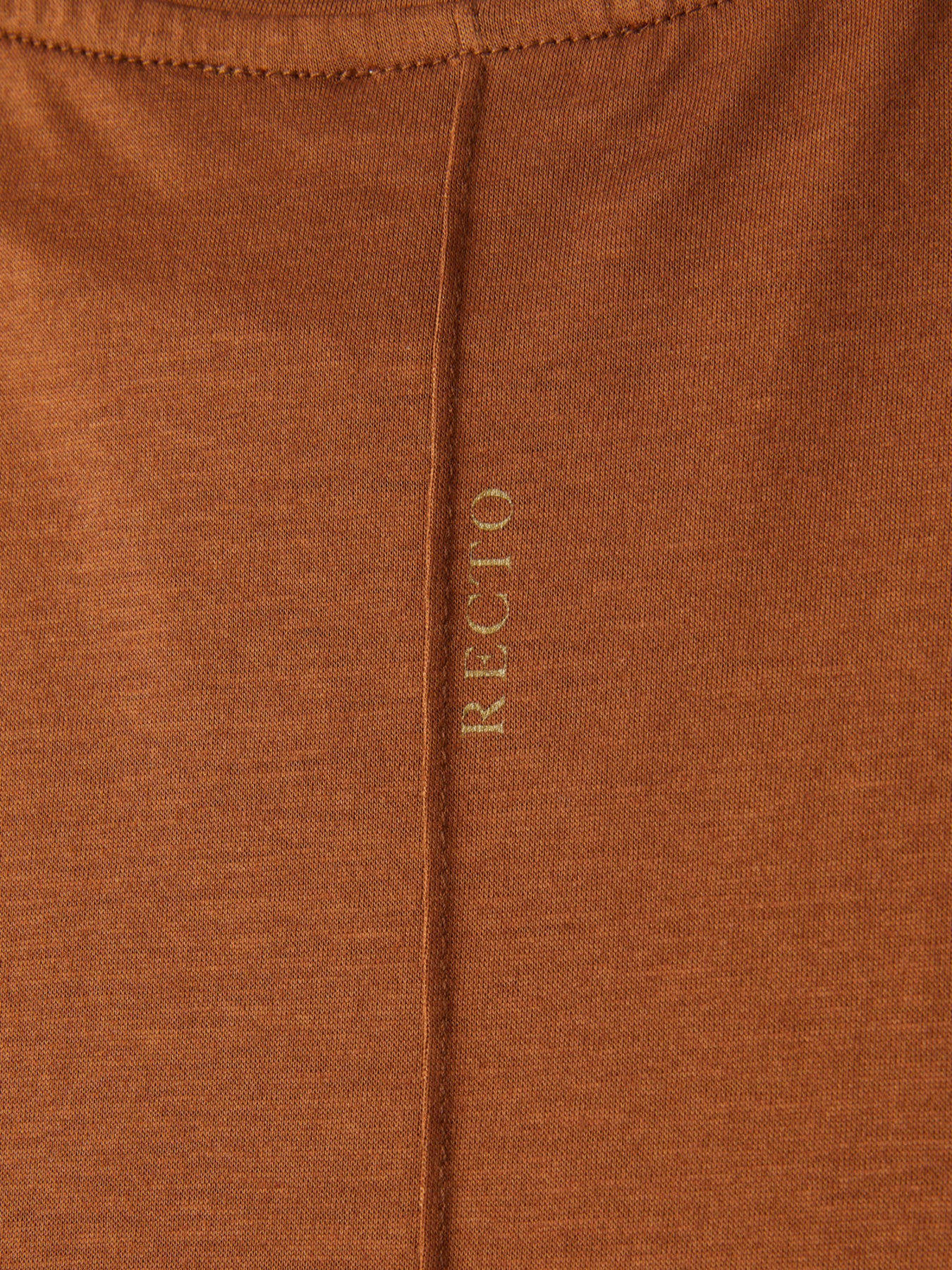 Recto - Fluid Oversized T-Shirt (Tobacco) product image 3 | TRAB K-Fashion Australia