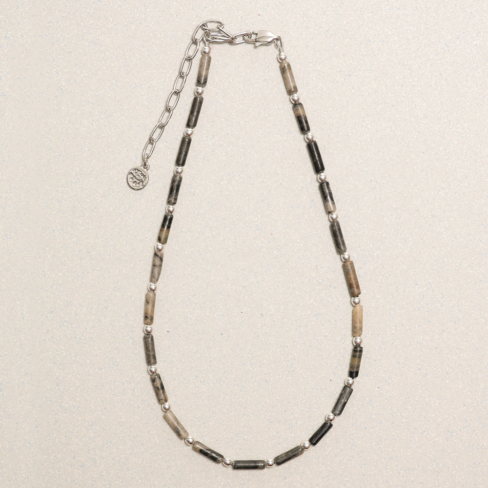 Towtow Archive - Garten Necklace Dappled (Black) product image 1 | TRAB K-Fashion Australia