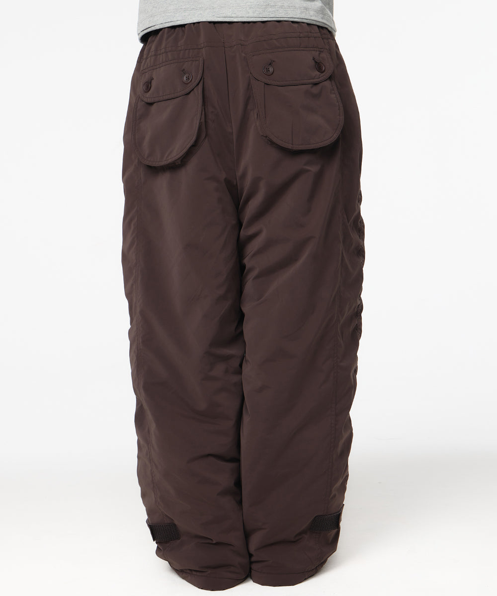 Coyseio - Puckering Padded Pants (Brown) product image 6 | TRAB K-Fashion Australia