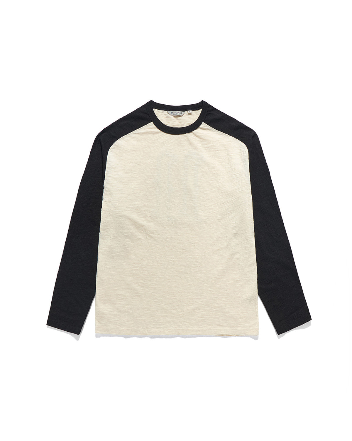 Eastlogue - 11 Ringer Raglan L.s T-shirts (Cream & Black) product image 6 | TRAB K-Fashion Australia